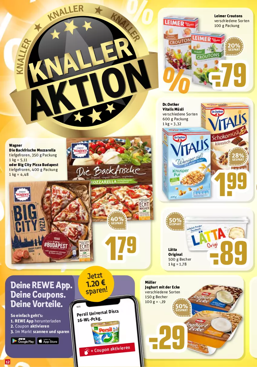 Aktueller Prospekt Rewe - Diese Woche im Angebot! - von 26.07 bis 31.07.2021 - strona 12