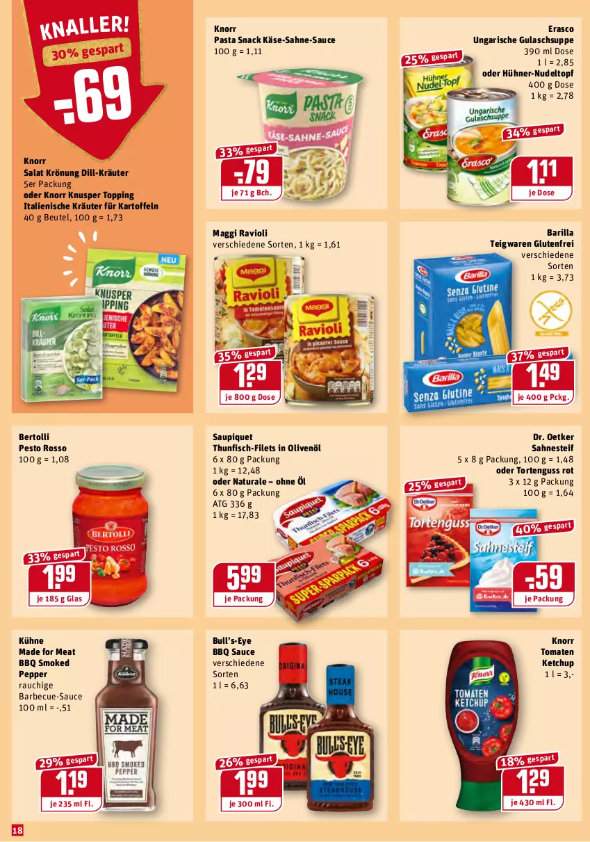 Aktueller Prospekt Rewe - Diese Woche im Angebot! - von 26.07 bis 31.07.2021 - strona 18