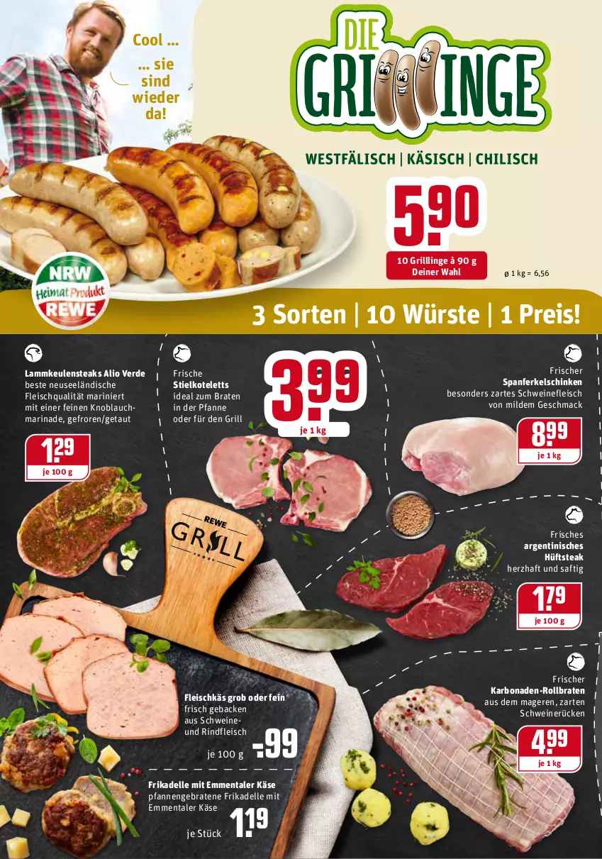 Aktueller Prospekt Rewe - Diese Woche im Angebot! - von 26.07 bis 31.07.2021 - strona 4