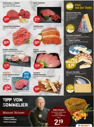 Gazetka promocyjna Vmarkt - Prospekte - Gazetka - ważna od 08.05 do 08.05.2024 - strona 3 - produkty: braten, brot, brustfilet, burger, cambozola, champignon, cheddar, eis, ente, filet, fleisch, gewürz, grill, gulasch, hackfleisch, hähnchen-brustfilet, Holz, holzfällersteaks, ilag, Käse, küche, Küchen, landkäse, Laufen, LG, milch, mozzarella, natur, ndk, nuss, rel, rind, rinder, rinder-hackfleisch, rindfleisch, rouge, rougette, schnitten, schnittkäse, schwein, schweine, schweine-filet, Speck, steak, steakhüfte, steaks, Ti, Vegeta, weichkäse, wein, weine, WICK