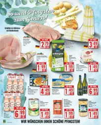 Gazetka promocyjna Edeka - Prospekte - Gazetka - ważna od 18.05 do 18.05.2024 - strona 4 - produkty: ammerländer, auer, Bau, Bauer, Becher, butter, deka, erasco, fisch, flasche, hollandaise, kaes, kartoffel, katenschinken, kochschinken, meggle, merl, nuss, saft, sauce, sauce hollandaise, Schal, schinken, schnitzel, schwein, schweine, schweineschnitzel, spargel, Streichzart, suppe, suppen, wein, weine