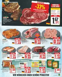 Gazetka promocyjna Edeka - Prospekte - Gazetka - ważna od 18.05 do 18.05.2024 - strona 5 - produkty: braten, eis, filet, fisch, hirtenkäse, Käse, kotelett, lachs, Lachsbraten, minutenschnitzel, pute, putensteaks, reis, rind, rinder, rinderfilet, Rinderroulade, rinderrouladen, rouladen, Schal, Schale, schnitzel, schwein, schweine, Schweinelachs, steak, steaks, wein, weine, wiesenhof