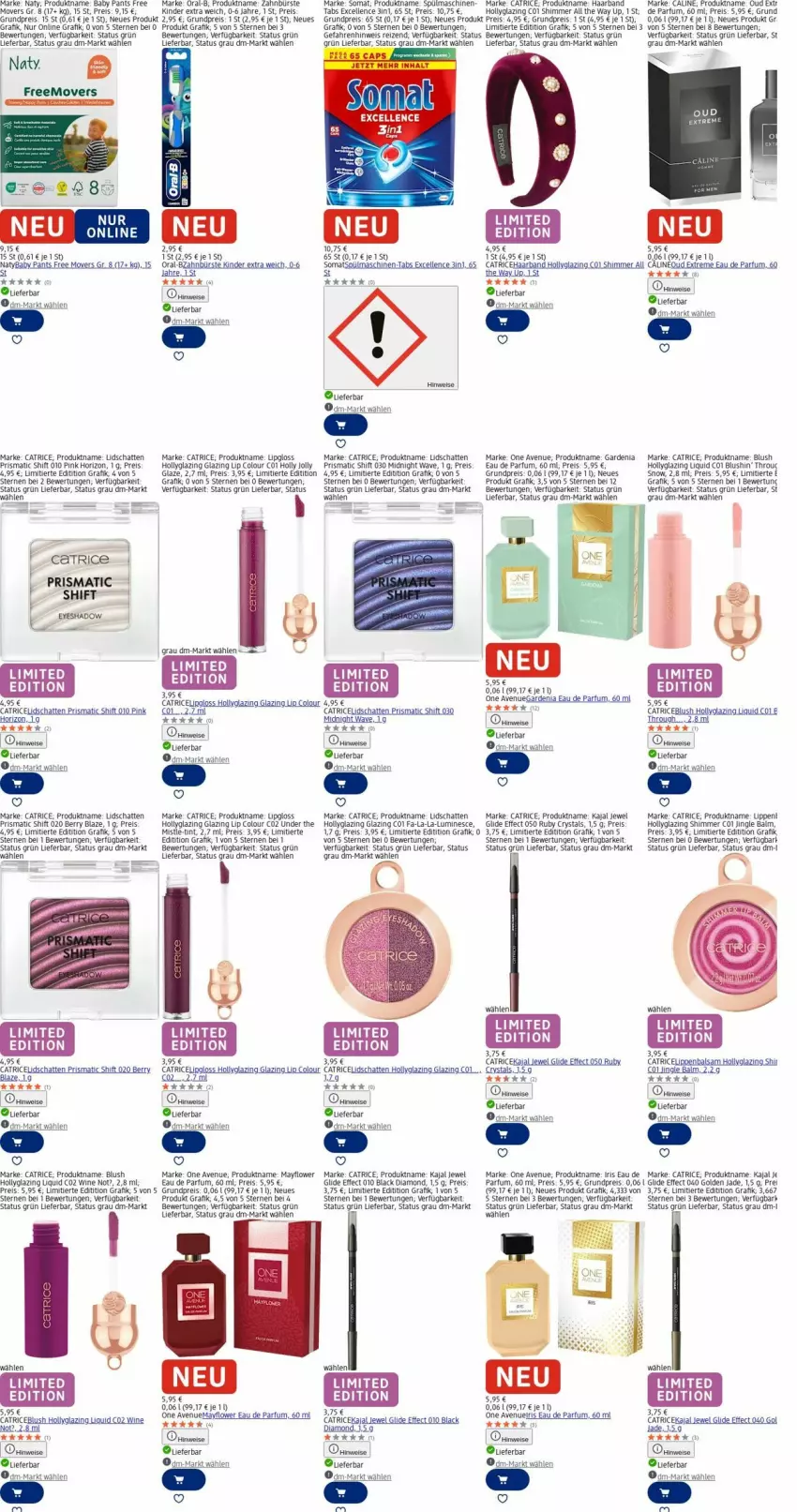 Aktueller Prospekt Dm Drogerie - Prospekte - von 17.11 bis 26.11.2025 - strona 10 - produkty: balsam, bürste, Eau de parfum, Effect, eis, elle, Kinder, lack, Lipgloss, Lippenbalsam, oral-b, Pants, parfum, reis, rel, somat, spülmaschinen, Ti