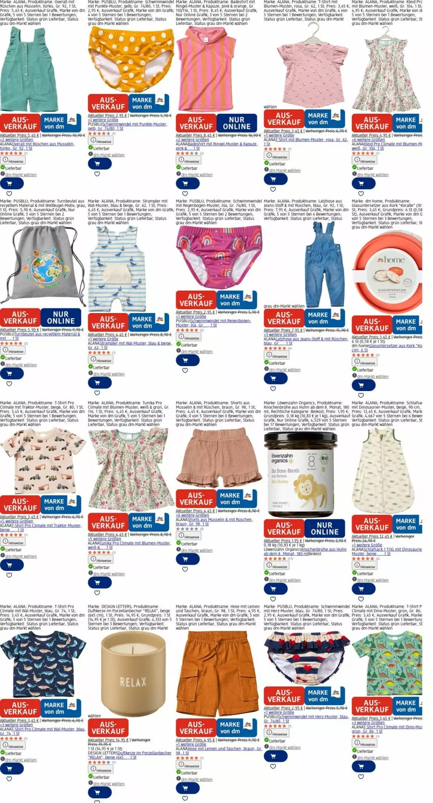 Aktueller Prospekt Dm Drogerie - Prospekte - von 17.11 bis 26.11.2025 - strona 21 - produkty: arlo, Astra, Bad, Becher, beutel, bio, blume, blumen, braun, brot, Brühe, Duftkerze, eis, elle, hose, jeans, kerze, kleid, Kugel, Latzhose, leine, orange, Overall, reis, reiss, rel, Ria, ring, shirt, shorts, Strampler, T-Shirt, Tasche, taschen, Ti, tunika, Untersetzer, usb