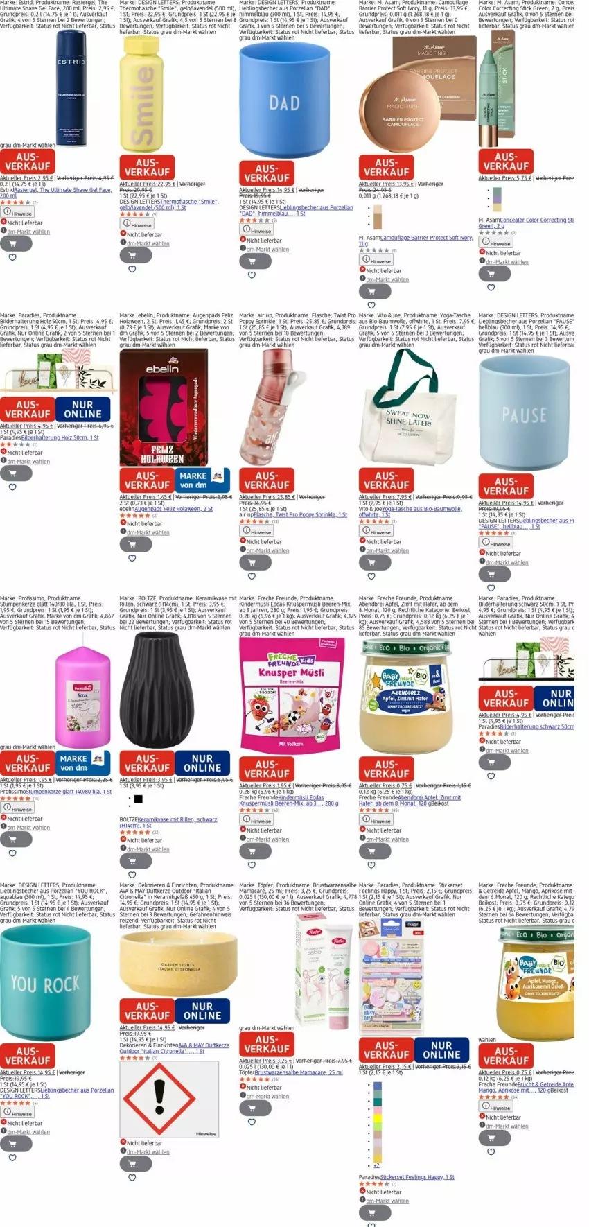 Aktueller Prospekt Dm Drogerie - Prospekte - von 17.11 bis 26.11.2025 - strona 26 - produkty: apfel, aprikose, aqua, Bau, baumwolle, Becher, beere, beeren, bio, bio-baumwolle, Brei, Duftkerze, eis, elle, flasche, freche freunde, frucht, hafer, Holz, kerze, Kinder, Knuspermüsli, korn, lavendel, LG, mac, mam, mango, müsli, Popp, Profissimo, rasiergel, reis, reiss, sim, Tasche, Ti, Vase, wolle, Yo