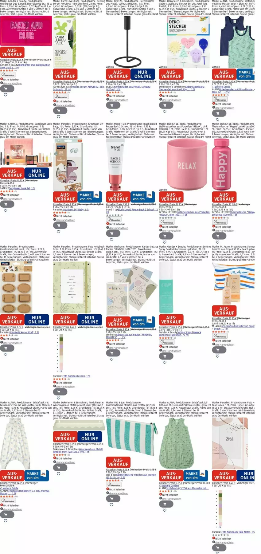 Aktueller Prospekt Dm Drogerie - Prospekte - von 17.11 bis 26.11.2025 - strona 27 - produkty: Becher, bio, buch, eis, elle, flasche, hemd, hemden, kerze, kosmetik, Kosmetiktasche, kraft, Kranz, Kreativset, LG, mint, papier, Peeling, regal, reifen, reis, rel, rouge, rum, sac, schlafsack, Serum, Tasche, tee, Ti, Unterhemd, unterhemden, wandregal