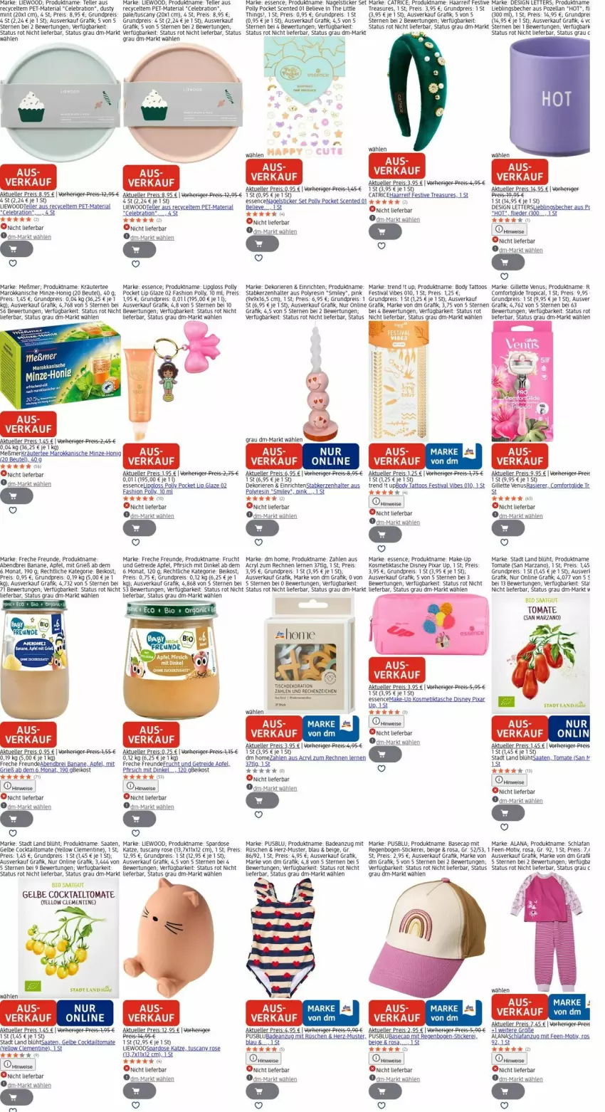 Aktueller Prospekt Dm Drogerie - Prospekte - von 17.11 bis 26.11.2025 - strona 29 - produkty: Anzug, apfel, Bad, badeanzug, banane, Becher, beutel, bio, body, Brei, Cap, cocktail, dekoration, disney, eis, elle, ente, freche freunde, frucht, gillette, gillette venus, honig, keks, kekse, kerze, Kerzenhalter, kosmetik, Kosmetiktasche, kräuter, LG, Lipgloss, Make-up, Meßmer, mint, minze, pfirsich, rasierer, reis, reiss, Ria, Schlafanzug, Spardose, Stabkerze, Stabkerzenhalter, Tasche, tee, teller, Ti, tisch, tomate, usb, venus