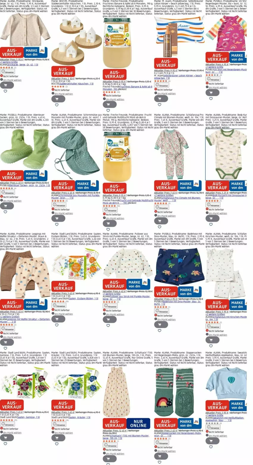 Aktueller Prospekt Dm Drogerie - Prospekte - von 17.11 bis 26.11.2025 - strona 30 - produkty: acer, Anzug, apfel, Bad, Badehose, ball, banane, blume, blumen, Blüte, body, braun, Brei, chia, eis, Elefant, elle, ente, freche freunde, frucht, gin, hose, Jacke, kerze, Kerzenhalter, kirsch, kirsche, kirschen, kräuter, leggings, Lotion, Luftballon, müsli, Mütze, Pullover, reis, rel, rum, sac, Schlafanzug, schlafsack, shirt, socken, Stabkerze, Stabkerzenhalter, Strickjacke, Ti, topper, uhr, usb