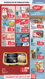 Gazetka promocyjna Famila - Prospekte - Gazetka - ważna od 22.10 do 22.10.2022 - strona 11 - produkty: angebot, apfel, baguette, baguettes, beutel, burger, coppenrath, decke, eis, fertiggericht, fertiggerichte, fisch, fischstäbchen, iglo, langnese, langnese eis, mövenpick, mövenpick eis, reis, rotkohl, sahne, snack, Ti, tiefkühlkost, viennetta, vita, ZTE