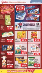 Gazetka promocyjna Famila - Prospekte - Gazetka - ważna od 22.10 do 22.10.2022 - strona 18 - produkty: bahlsen, ball, beutel, bonbons, chips, Cif, coppenrath, eis, erbsen, Finish, kichererbsen, Kinder, kinder schokolade, knoppers, krone, lebensmittel, leibniz, linsen, lorenz, mandel, oder yogurette, reis, schoko, schokolade, Software, Ti, Yo, yogurette, ZTE