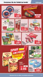 Gazetka promocyjna Famila - Prospekte - Gazetka - ważna od 22.10 do 22.10.2022 - strona 9 - produkty: babybel, Bad, bio, camembert, creme, decke, edelcreme, eis, elle, hochland, Käse, käsescheiben, kühlregal, mini babybel, Ofen, Ofenkäse, regal, reis, rohschinken, rouge, rougette, Rügener, rügener badejunge, salami, salami-teller, sandwich, schinken, tee, teewurst, teller, Ti, würfel, wurst, ZTE