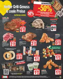 Gazetka promocyjna Edeka - Angebote der Woche - Gazetka - ważna od 17.06 do 17.06.2023 - strona 3 - produkty: aktionspreis, auer, ball, Bau, Bauer, bauerngut, beispielabbildung, bratwurst, brot, curry, eis, elle, Fladenbrot, fleisch, geback, gewürz, grill, Hähnchenfleisch, Halloumi, Hefe, jungbullen, Käse, lachs, lamm, lammkeule, lebensmittel, LG, mac, Nackensteak, nackensteaks, nuss, Ofen, pfanne, pfeffer, reis, ring, saft, schwein, sesam, Sesamring, steak, steaks, steinofen, tee, Ti, top-preis, und pfanne, wein, wurst, Yo, ZTE