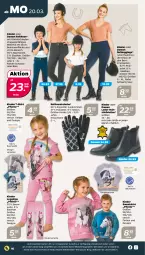 Gazetka promocyjna Netto - Woche 12 - Gazetka - ważna od 25.03 do 25.03.2023 - strona 16 - produkty: auer, Bau, baumwolle, erde, gin, handschuhe, hose, Kinder, Laufen, leggings, Ria, schuhe, shirt, Stiefeletten, Sweatshirt, T-Shirt, Ti, wolle, ZTE