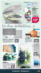 Gazetka promocyjna Netto - Woche 12 - Gazetka - ważna od 25.03 do 25.03.2023 - strona 19 - produkty: auto, Bad, badematte, Badewanne, Diffuser, dusche, duschvorhang, eis, passend für alle, Ria, ring, Schal, Ti, timer, tisch, Wanne, wasser, wc-sitz