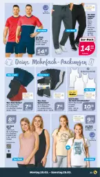 Gazetka promocyjna Netto - Woche 12 - Gazetka - ważna od 25.03 do 25.03.2023 - strona 23 - produkty: achselhemd, Bau, baumwolle, body, gin, hemd, hemden, hose, hosen, Jogginghose, Jogginghosen, Ria, shirt, shirts, shorty, socken, Sport, sportsocken, T-Shirt, wolle