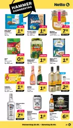 Gazetka promocyjna Netto - Woche 12 - Gazetka - ważna od 25.03 do 25.03.2023 - strona 29 - produkty: bihophar, Blüte, blütenhonig, bourbon, bourbon whiskey, bügel, cola, fisch, gurke, gurken, henkel, henkell, honig, kitkat, knorr, knorr fix, krombache, krombacher, krombacher pils, krone, Ländertee, LG, lion, pils, ritter, ritter sport, Rügener, smarties, Sport, spreewaldhof, tee, teekanne, Ti, tuc, vodka, wein, whiskey