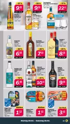 Gazetka promocyjna Netto - Woche 12 - Gazetka - ważna od 25.03 do 25.03.2023 - strona 9 - produkty: bacardi, baileys, berliner, berliner luft, fisch, gin, Gläser, Gurktaler, hering, Herings, irish cream, irish whiskey, kräuter, likör, Metaxa, pfeffer, pfefferminzlikör, ring, salat, saupiquet, scotch, scotch whisky, single malt, Spezi, thunfisch, Thunfischsalat, Ti, vodka, wein, weinbrand, whiskey, whisky