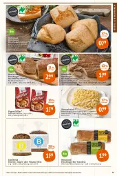 Gazetka promocyjna Tegut - Angebote der Woche - Gazetka - ważna od 25.06 do 25.06.2022 - strona 9 - produkty: angebot, angebote, backwaren, baguette, Berger, bio, blume, blumen, brot, brötchen, butter, dekoration, dinkelbrötchen, dinkelmehl, eis, Hefe, herzberger, korn, LG, mehl, natur, naturland, pudding, sesam, sonnenblume, sonnenblumen, Sonnenblumenkerne, sonnenblumenkernen, Ti, toast, Toastbrot, vita, weizenmischbrot