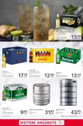 Gazetka promocyjna Selgros - Food - Gazetka - ważna od 20.03 do 20.03.2024 - strona 29 - produkty: bier, bitter lemon, coca-cola, cola, eis, flasche, fuze tea, gin, ginger, ginger ale, heineken, mw-flasche, pils, reis, Ti, tonic, tonic water