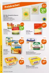 Gazetka promocyjna Tegut - Angebote der Woche - Gazetka - ważna od 01.07 do 01.07.2023 - strona 12 - produkty: Alpenhain, auer, Bau, Bauer, Becher, Bergkäse, bio, Bio-Käse, braten, butter, Butterschmalz, emmentaler, ente, gouda, hartkäse, Hausmacher, Heu, heumilch, Käse, Loose, mac, malz, margarine, milch, natur, natura, ndk, Reibekäse, Schmalz, Ti, Tiere, tisch