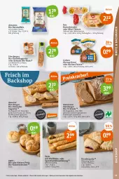 Gazetka promocyjna Tegut - Angebote der Woche - Gazetka - ważna od 01.07 do 01.07.2023 - strona 17 - produkty: angebot, angebote, backwaren, baguette, Berger, bio, blätterteig, braun, brot, brötchen, butter, dekoration, eis, eiswaffeln, geback, Hefe, herzberger, Kaiser, Käse, kirsch, leine, lieken, mehl, natur, natura, naturland, Ofen, reis, Reiswaffeln, schoko, spinat, steinofen, Tasche, Ti, tisch, Tüte, waffeln, weizenmehl