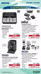 Gazetka promocyjna Metro - Wochen-Angebote - Gazetka - ważna od 24.01 do 24.01.2026 - strona 21 - produkty: angebot, auer, auto, Behälter, beutel, Brei, burger, edelstahl, eis, elle, espresso, fleisch, fritteuse, gin, grill, grillplatte, hamburger, Heißluftfritteuse, kaffee, Kaffeemühle, kaffeevollautomat, KitchenAid, kontaktgrill, küche, Küchen, küchenmaschine, latte, Metro, milch, Ofen, Reinigung, reis, rwe, schlauch, schüssel, sonderposten, tasse, teller, thermometer, Ti, timer, tisch, Vakuumierer, Waffeleisen