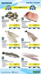 Gazetka promocyjna Metro - Wochen-Angebote - Gazetka - ważna od 24.01 do 24.01.2026 - strona 6 - produkty: Abtei, angebot, angebote, aqua, beutel, elle, filet, filets, fisch, fische, Fischer, forelle, frischfisch, garnelen, hering, Herings, heringsfilets, krone, lachs, lachsfilet, matjes, Metro, Popp, rel, ring, sahne, sauce, Schal, Schale, Schere, seelachsfilet, steak, steaks, teppich, Ti, Wild, wildlachs, Zander