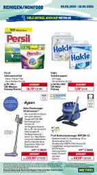 Gazetka promocyjna Metro - Wochen-Angebote Gastro - Gazetka - ważna od 10.05 do 10.05.2025 - strona 15 - produkty: Absolut Vodka, akku, angebot, Behälter, beutel, bodenstaubsauger, bürste, Cognac, Dyson, ecco, eis, Elektro, elle, flasche, getränk, getränke, hakle, hakle toilettenpapier, kraft, mac, Metro, metro gastro, Palette, papier, persil, prosecco, puma, reis, schöfferhofer, sonderposten, spumante, staubbeutel, staubsauger, teller, Ti, Tiere, toilettenpapier, valdo, vodka, vollwaschmittel, wandhalterung, waschmittel, zitrone, zitronen