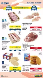 Gazetka promocyjna Metro - Wochen-Angebote Gastro - Gazetka - ważna od 10.05 do 10.05.2025 - strona 3 - produkty: angebot, beef, beutel, brustfilet, burger, decke, Deckel, eis, filet, fleisch, hähnchenbrust, hähnchenbrustfilet, Kette, lachs, lamm, lammkeule, Metro, reis, rind, rinder, roastbeef, salomon, Schal, Schale, schnitzel, schwein, schweine, schweinefilet, Schweinelachs, schweinenacken, steak, steakhüfte, Ti, tiefpreis, wein, weine
