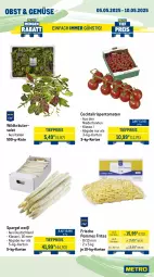 Gazetka promocyjna Metro - Wochen-Angebote Gastro - Gazetka - ważna od 10.05 do 10.05.2025 - strona 8 - produkty: angebot, cocktail, eimer, eis, frischli, Käse, kräuter, mac, milch, milram, obst, pommes, Pommes Frites, pudding, reis, rispentomaten, sahne, salat, schlagsahne, spargel, Ti, tiefpreis, tomate, tomaten, Wild, ziegenkäse