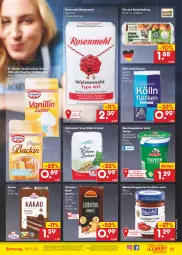 Gazetka promocyjna Netto Marken-Discount - Filial-Angebote - Gazetka - ważna od 19.11 do 19.11.2022 - strona 21 - produkty: angebot, bestpreis, bourbon, bourbon vanille, Dr. Oetker, eier, eis, gewürz, hafer, haferflocken, Hefe, kakao, kölln, konfitüre, konfitüre extra, mehl, quark, reis, rosen, Rosenmehl, speisequark, südzucker, Ti, topf, Topfen, type 405, vanille, weizenmehl, ZTE, zucker