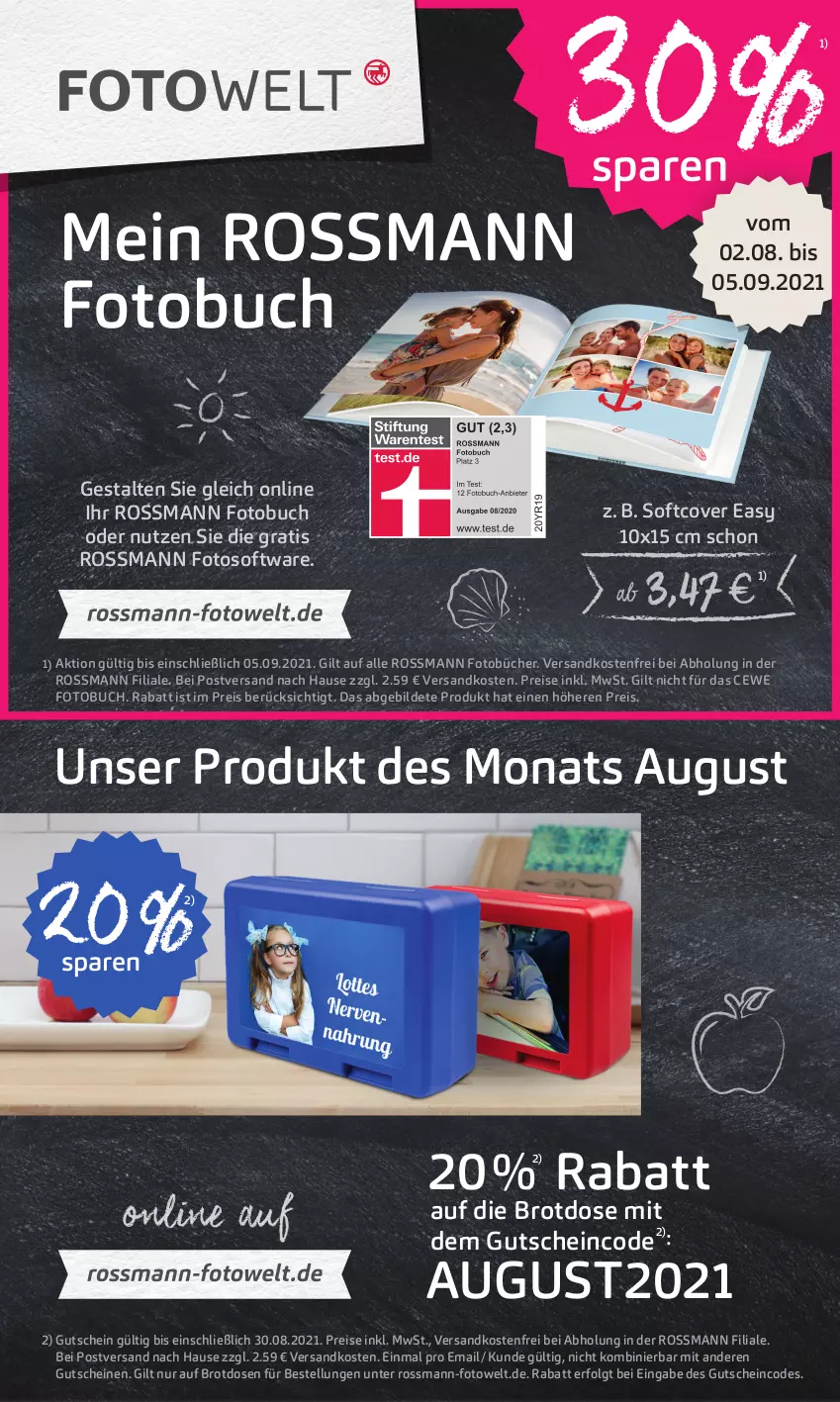 Aktueller Prospekt Rossmann - Prospekte - von 09.08 bis 13.08.2021 - strona 17