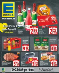 Gazetka promocyjna Edeka - Prospekte - Gazetka - ważna od 10.02 do 10.02.2024 - strona 1 - produkty: cola, eis, leine, reis, rel, ristorante, rotkäppchen, tee, Ti, top-preis, ZTE