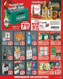 Gazetka promocyjna Edeka - Prospekte - Gazetka - ważna od 10.02 do 10.02.2024 - strona 13 - produkty: alkohol, Cap, captain morgan, coca-cola, cola, eis, flasche, reis, tee, top-preis