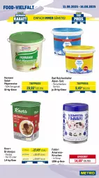 Gazetka promocyjna Metro - Wochen-Angebote Gastro - Gazetka - ważna od 16.08 do 16.08.2025 - strona 14 - produkty: Amarenakirschen, amicelli, angebot, Bad, bohne, braten, coca-cola, cola, eimer, eis, espresso, flasche, frucht, fruchtsaft, getränk, getränke, Happy Day, haselnuss, homann, kirsch, kirsche, kirschen, knorr, lavazza, mayonnaise, nuss, Palette, Rauch, reis, saft, salat, salz, sirup, Ti, tiefpreis, Yo