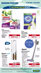 Gazetka promocyjna Metro - Wochen-Angebote Gastro - Gazetka - ważna od 16.08 do 16.08.2025 - strona 17 - produkty: akku, angebot, ariel, bier, bürste, Dyson, ecco, eis, Elektro, elle, flasche, franziskaner, getränk, getränke, Gorbatschow, kraft, küche, Küchen, küchentücher, Luftreiniger, mac, Metro, metro gastro, Palette, Pods, prosecco, puma, raspberry, regal, reiniger, reis, sonderposten, spumante, staubsauger, teller, Ti, tiefpreis, Tiere, tücher, ventilator, vollwaschmittel, waschmittel, weissbier, wodka, zewa, zonin