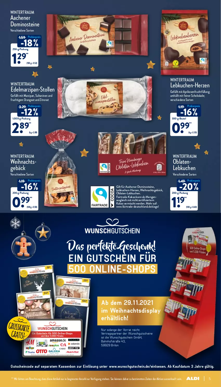 Aktueller Prospekt Aldi Nord - Aldi-Vorschau - von 29.11 bis 04.12.2021 - strona 5