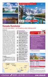 Gazetka promocyjna Rewe Reisen - Reiseprospekt - Gazetka - ważna od 29.12 do 29.12.2023 - strona 18 - produkty: Bad, buch, Columbia, decke, deutschsprachige reiseleitung, dusche, eis, Elektro, elle, erde, Heu, inklusivleistungen, Kingston, LG, Liege, Metro, natur, pflanze, pflanzen, reis, reiseverlauf, rel, rezept, SANTE, Ti, tisch, uhr, wasser, Weste, Wild, Yo