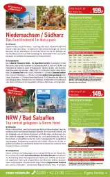 Gazetka promocyjna Rewe Reisen - Reiseprospekt - Gazetka - ważna od 29.12 do 29.12.2023 - strona 29 - produkty: auer, axe, Bad, Bademantel, bett, Betten, bettwäsche, bier, Biere, braun, buch, burger, drink, drinks, dusche, eis, elle, Etagenbett, getränk, getränke, gin, handtuch, inklusivleistungen, kaffee, Kinder, küche, Küchen, kuchen, Küchenzeile, kurtaxe, leine, Mantel, natur, pils, Reinigung, reis, ring, rwe, sac, salz, schlafsofa, schlafzimmer, Sofa, Sprudel, Ti, tuc, Tucher, uhr, usb, vita, wein, Weste