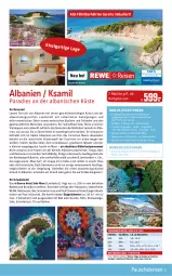 Gazetka promocyjna Rewe Reisen - Reiseprospekt - Gazetka - ważna od 29.12 do 29.12.2023 - strona 3 - produkty: Astra, Bad, buch, dusche, eis, ente, erde, handtücher, HP, inklusivleistungen, leine, Liege, pool, rama, reis, rezept, Schal, schirme, schreibtisch, sonnenschirm, telefon, Ti, tisch, tücher, wasser, Wild