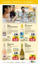 Gazetka promocyjna Lidl - Juni-Highlights in der Weinwelt - Gazetka - ważna od 30.06 do 30.06.2023 - strona 15 - produkty: apfel, Balaton, bio, cuvée, ecco, elle, erde, flasche, frucht, früchte, früchten, korb, mac, meeresfrüchte, ndk, paella, perla, Pinot, pinot grigio, prosecco, puma, roséwein, spirituosen, spumante, Ti, tisch, versandkostenfrei, wein, weine, Weißwein