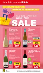 Gazetka promocyjna Lidl - Juni-Highlights in der Weinwelt - Gazetka - ważna od 30.06 do 30.06.2023 - strona 18 - produkty: berliner, Blüte, brut, Cava, cuvée, ecco, eis, felix, flasche, frucht, früchte, früchten, grill, gutschein, mandel, ndk, nuss, perla, prosecco, reis, schnäppchen, spirituosen, tempranillo, Ti, wein, weine