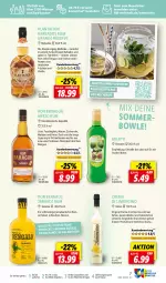 Gazetka promocyjna Lidl - Juni-Highlights in der Weinwelt - Gazetka - ważna od 30.06 do 30.06.2023 - strona 7 - produkty: alkohol, Bad, bourbon, bowle, cin, decke, eis, elle, finesse, früchte, früchten, gin, korb, likör, limo, limonen, mac, minze, mojito, ndk, rezept, rezepte, rum, sahne, spirituosen, Ti, vanille, versandkostenfrei, wasser, wein, weine, zucker