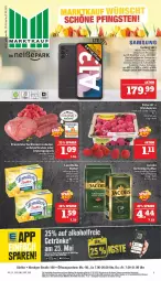 Gazetka promocyjna Marktkauf - Prospekt - Gazetka - ważna od 27.05 do 27.05.2023 - strona 1 - produkty: akku, bohne, bohnen, braten, butter, deka, eis, frontkamera, google play, gulasch, kaffee, kamera, landliebe, reis, rind, rinder, Rinderroulade, rinderrouladen, rouladen, schmorbraten, Streichzart, Ti, uhr, ZTE