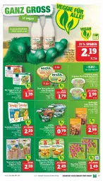 Gazetka promocyjna Marktkauf - Prospekt - Gazetka - ważna od 27.05 do 27.05.2023 - strona 13 - produkty: aufstrich, Becher, Berger, bett, brot, brotaufstrich, eis, elle, ente, feinkost, grill, hummus, kartoffel, kokos, kokosnuss, Kokosnussöl, nuss, pfanne, pfannen, Popp, reis, rel, salz, seeberger, tee, Ti, Tofu, vanille, veggie, ZTE