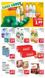 Gazetka promocyjna Marktkauf - Prospekt - Gazetka - ważna od 27.05 do 27.05.2023 - strona 20 - produkty: Alwa, auer, coca-cola, cola, drink, eis, energy drink, flasche, gin, hasseröder, krone, limo, limonade, mineralwasser, pils, pilsener, premium pils, reis, schöfferhofer, schweppes, tee, Ti, volvic, vöslauer, wasser, ZTE