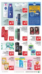 Gazetka promocyjna Marktkauf - Prospekt - Gazetka - ważna od 27.05 do 27.05.2023 - strona 25 - produkty: asti, axe, bebivita, body, body lotion, body milk, bolognese, brillance, creme, deo, deospray, eier, eis, elvital, feuchtigkeitscreme, feuchttücher, flasche, gin, haarspray, hipp, Kamill, kamille, Kinder, lack, Lotion, nivea, Nuance, papier, Reinigung, reis, roll-on, Roller, schaumfestiger, schwarzkop, schwarzkopf, shampoo, shampoo oder spülung, spaghetti, spülung, Taft, Ti, toilettenpapier, tücher, vita, ZTE