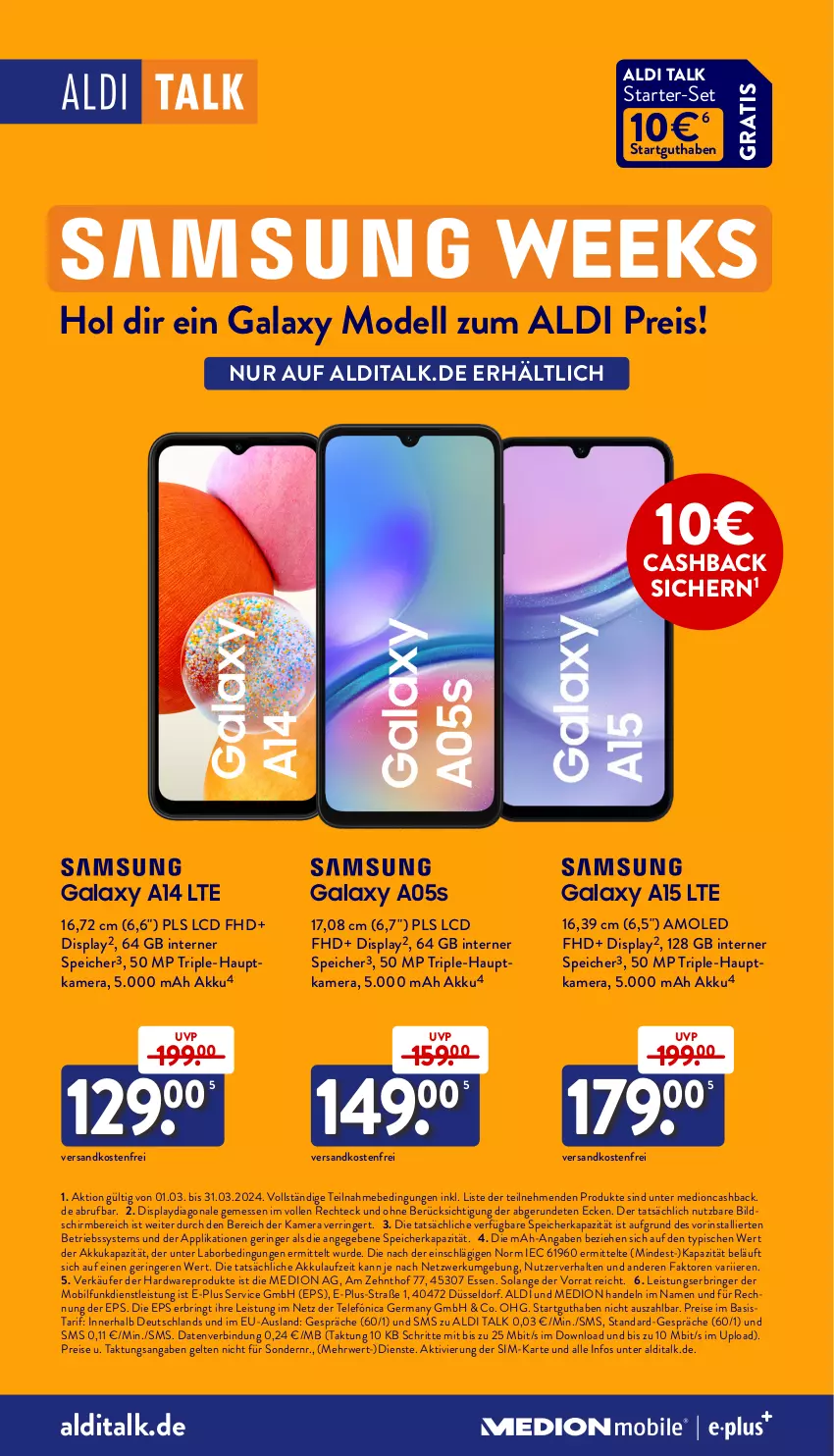 Aktueller Prospekt Aldi Nord - Von Montag - von 18.03 bis 23.03.2024 - strona 38 - produkty: akku, aldi, aldi talk, Betriebssystem, dell, eis, Germ, hardware, kamera, medion, Mode, ndk, reis, ring, rwe, sim, Ti, versandkostenfrei