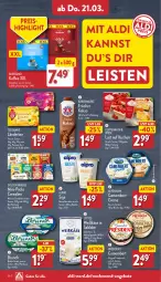 Gazetka promocyjna Aldi Nord - Von Montag - Gazetka - ważna od 23.03 do 23.03.2024 - strona 28 - produkty: aldi, Alpenhain, alpro, angebot, angebote, aufstrich, bärenmarke, Becher, brot, brotaufstrich, camembert, cerealien, coppenrath, creme, eis, gin, kaffee, kakao, Käse, kuchen, Ländertee, Lust auf Kuchen, reis, salz, sim, soja, tee, teekanne, Ti