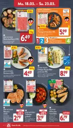 Gazetka promocyjna Aldi Nord - Von Montag - Gazetka - ważna od 23.03 do 23.03.2024 - strona 4 - produkty: aldi, braten, bratwurst, brustfilet, eis, filet, filets, fleisch, geschnetzeltes, gin, grill, gulasch, hackfleisch, Heu, pute, Putengeschnetzeltes, reis, Ria, rind, rinder, rinderhackfleisch, rwe, schinken, schnitten, schwein, schweine, schweinerücken, steak, steaks, Ti, tisch, wein, weine, wiesenhof, wurst, Zelt